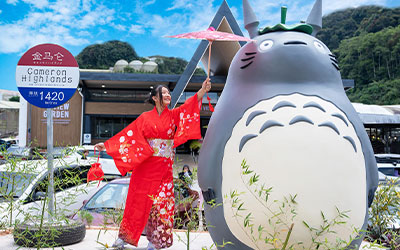 Totoro Statue: The Newest Attraction in Cameron Highlands Malaysia