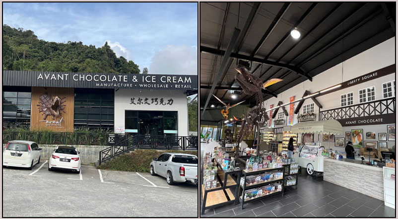 Best Desserts in Cameron Highlands at Avant Chocolate Best Desserts in Cameron Highlands at Avant Chocolate